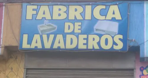 FABRICA DE LAVADEROS AVENIDA CALLE 43 81L CON 48 FABRICA DE LAVADEROS AVENIDA CALLE 43 81L CON 48